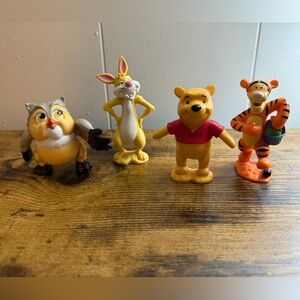 Disney Winnie the Pooh Figurine Set - Multicolor